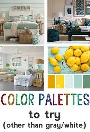 White, black, red, green, blue, cyan. Color Palettes To Try Other Than Gray And White