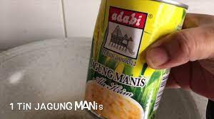Gula (ikut rasa nak manis atau tak). Bubur Jagung Adabi By Cik Kiah Kicen Youtube