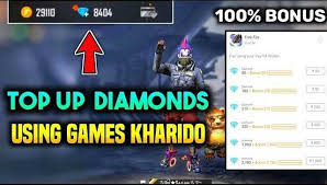 You can get a double the amount of diamonds purchased when you buy a. Top Up Free Fire Diamonds From Games Kharido Moroesports