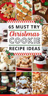 65 Must Try Best Delicious Holiday Cookie Recipes Cookies Recipes Christmas Christmas Food Gifts Holiday Cookie Recipes