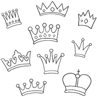 These are really simple crown coloring pages that every american flag coloring pages free printable i love you mom coloring pages best happy birthday coloring pages for adults, toddlers 23 god. Nine Royal Crowns Coloring Pages Surfnetkids