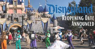 Disneyland Officially Announces Reopening Date Inside The Magic In 2021 Disneyland Disney California Adventure Disneyland Resort Hotel