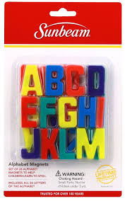Dieses groovy magnet alphabetset enthält 60 magnetische buchstaben, mit mehreren vokalen uns konsonanten. Sunbeam 61160 Alphabet Magnets