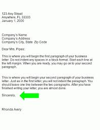 Salutation Business Letters Apparel Dream Inc