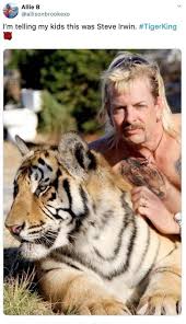 Reactions To The Absolutely Bats Netflix Series Tiger King 27 Photos In 2020 King Meme Memes Tiger