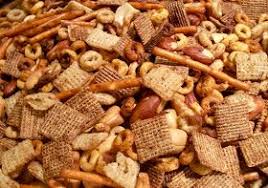 Brooke Bakes Nuts Bolts Snack Mix Spicy Nuts And Bolts Recipe Bits And Bites Recipe Spicy Party Mix Recipe