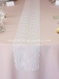 Lace Table Runner Roll 7 Inches X 25 Yd Warm White Lace Ribbon Soft Floral Lace Fabric Roll Lace Table Runner Lace Table Runners Lace Table Organic Bedding