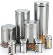 Maybe you would like to learn more about one of these? Cook N Home Stainless Steel Canister And Spice Jar Set 8 Piece Cook N Home Http Www Ama Stainless Steel Canister Set Spice Jar Set Stainless Steel Canisters