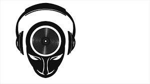 Dj Man With Head Vinyl Headphones Video Logo Animation Motion Background Videoblocks Dj Logo Music Logo Dj