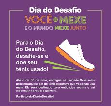 Site > news > projetos > dia do desafio. Santo Angelo Tera Diversas Acoes No Dia Do Desafio 2018