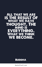 Buddha Thoughts Are Everything Quotes Quotesgram