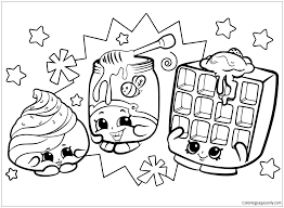 In step two you have to draw a line near in the triangle which will be in near the base of the triangle. Shopkins Characters Wobbles Coloring Pages Shopkins Coloring Pages Coloring Pages For Kids And Adults