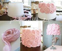 11 sweet diy shabby chic lamps and lights. Simply Ciani Shabby Chic Lamp Shade Cupula De Abajur Como Fazer Abajur Chique