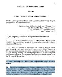 Ia mengandungi 9 seksyen iaitu dari tajuk ringkas. Sultan Of Johor No Other Language Allowed In Official Letters Only Bm Weehingthong
