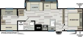 This is also another closet just for a washer and dryer. 10 Awesome Travel Trailers With 2 Bedrooms Rving Know How