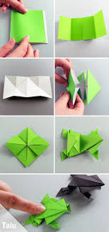 Tu n'as qu'à suivre mes explications pasàpas. Origami Frosch Falten Aus Papier Geldschein Basteln Talu De Origami Frosch Frosch Falten Frosch Basteln