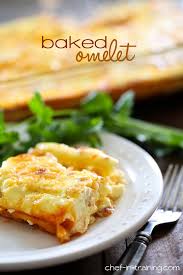 Baked Cheesy Omelet Chef In Training Recipes Breakfast Recipes Easy Breakfast Dishes