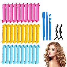 Discover over 595 of our best selection of ranking keywords on. 30 Pieces Hair Curlers Styling Kit No Heat Hair Curls Wave Hair Curlers Magic Hair Roller With Styling Hooks And 2 Hairpin For Women Extra Long Hair 55cm 22 Inch Pricepulse