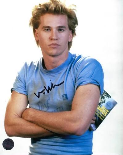Real Genius/Chris Knight Autographed Photo - Val Kilmer