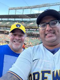 My friend, Marty Wellskopf, who works for the Milwaukee Brewers, was