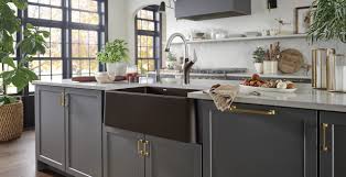 Looking for a traditional kitchen sink with modern style? Blanco Ikon Farmhouse Sinks Blanco