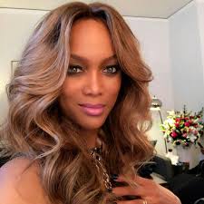 Tyra Banks Tyra Banks Hair Light Brown Hair Hair Styles