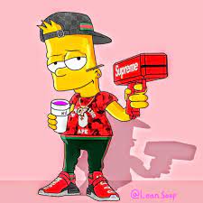 Krusty has subcontracted everything in this. Bart Simpson Bart Simpson Art Simpsons Art Simpsons Cartoon