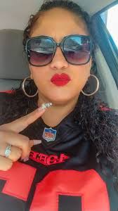 Niners fan wearing Nick Bosa jersey to work