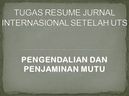 7+ contoh resume jurnal, lamaran kerja, bahasa inggris, buku, tugas dll. Tugas Resume Jurnal Internasional Setelah Uts Ppt Download