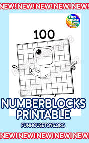 New 100 To 1000 Numberblocks Coloring Pages Fun Printables For Kids Coloring Pages For Kids Fun Printables