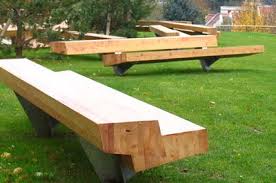 Santa Cole Trapecio Bench Outdoor Furnishings Street Furniture Urban Furniture Bench