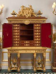 Comtesse De Provence Marie Josephine King Louis Xvi Sister In Law Jewel Cabinet In 2021 Metal Furniture Design French Furniture Metal Furniture