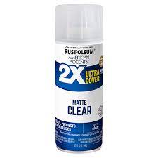 American Accents 2x Ultra Cover Clear Spray Paint Clear