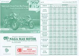 Harga Motor Honda Di Naga Mas Klaten Bapakmotor