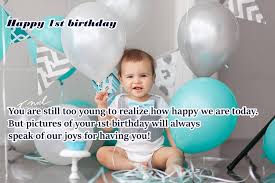 Happy birthday wishes for my son! 1st Birthday Wishes For Son Visitquotes