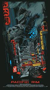 Pacific Rim Otachi Art Print Pacific Rim Movie Posters Design Pacific Rim Kaiju