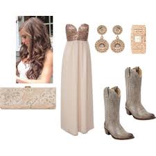 Cowboy Boots With Prom Dress Too Cute Western Formal Dresses Cheap Evening Dresses Dresses