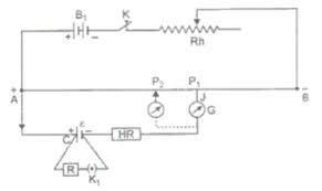 Https Www Topperlearning Com Answer Draw A Circuit Diagram To Compare The Emf Of Two Primary Cells Write The Formula Used How Can The Sensitivity Of A Potentiometer Be Increased Or Draw Yvnf0sjtt
