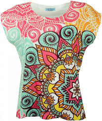 Best designs vegan and yoga t shirt. Psytrance T Shirt Yoga T Shirt Retro T Shirt Mandala Green Pink