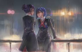 The parasites have a short lifespan. Ichigo And Ikuno Darling In The Franxx Drawn By Song Ren Danbooru