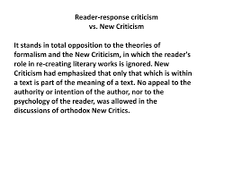 In response to this excellent critique, we have provided evidence of continued we then. Examples Of Reader Response Essays Zimer