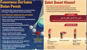 Usholli sunnatan kusufis syamsi rak'ataini ma'muman lillahi ta'ala. Fenomena Gerhana Bulan Penuh Ini Panduan Solat Sunat Khusuf Berita Ku