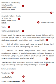 Surat rasmi adalah salah satu karangan yang memerlukan kita sensitif dengan penggunaan tanda baca seperti penggunaan huruf besar dan huruf kecil. Format Dan Contoh Surat Rasmi Terbaik 1001 Contoh