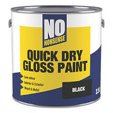Besides good quality brands, you'll also find plenty of discounts when you shop for exterior glass during big sales. No Nonsense Water Based Gloss Paint Black 2 5ltr Gloss Paints Screwfix Com