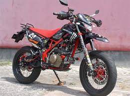 Jual klx dtracker modif supermoto di lapak fway store fway. 15 Gambar Modifikasi Kawasaki Klx 150 Dan D Tracker 150 Keren Modifikasi Co Id