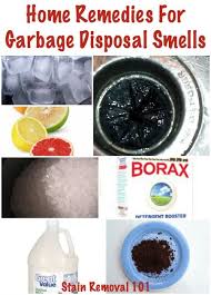 Garbage Disposal Smells Home Remedies To Fix The Problem Garbage Disposal Smell Disposal Smell Garbage Disposal