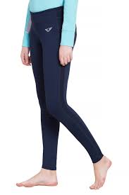 Tuffrider Ladies Ventilated Schooling Tights Large Navy