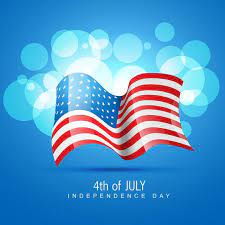4th Of July American Flag Usa Independence Day July 4th Clipart 4th Of July American Flag Png And Vector With Transparent Background For Free Download Independence Day Background Banner Flag Background