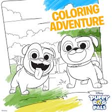 Many objects can be used as coloring objects, ranging from animals, plants, events, cartoon char… Puppy Dog Pals Printable Coloring Pages Take Your Kids On A Coloring Adventure With Bingo And Rolly With This Downloadable Disney Disney Junior Disney Colors