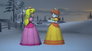 Princess peach and princess daisy. Peach And Daisy Planning Their Christmas Party By Zefrenchm Wearedaisy Princesspeach Princes Super Mario Princess Princess Daisy Super Princess Peach